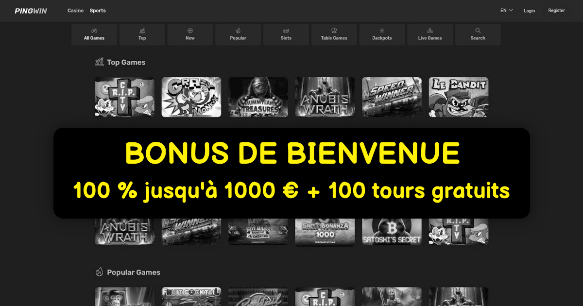 Pingwin Casino - Meilleures Machines à Sous | Site Officiel France