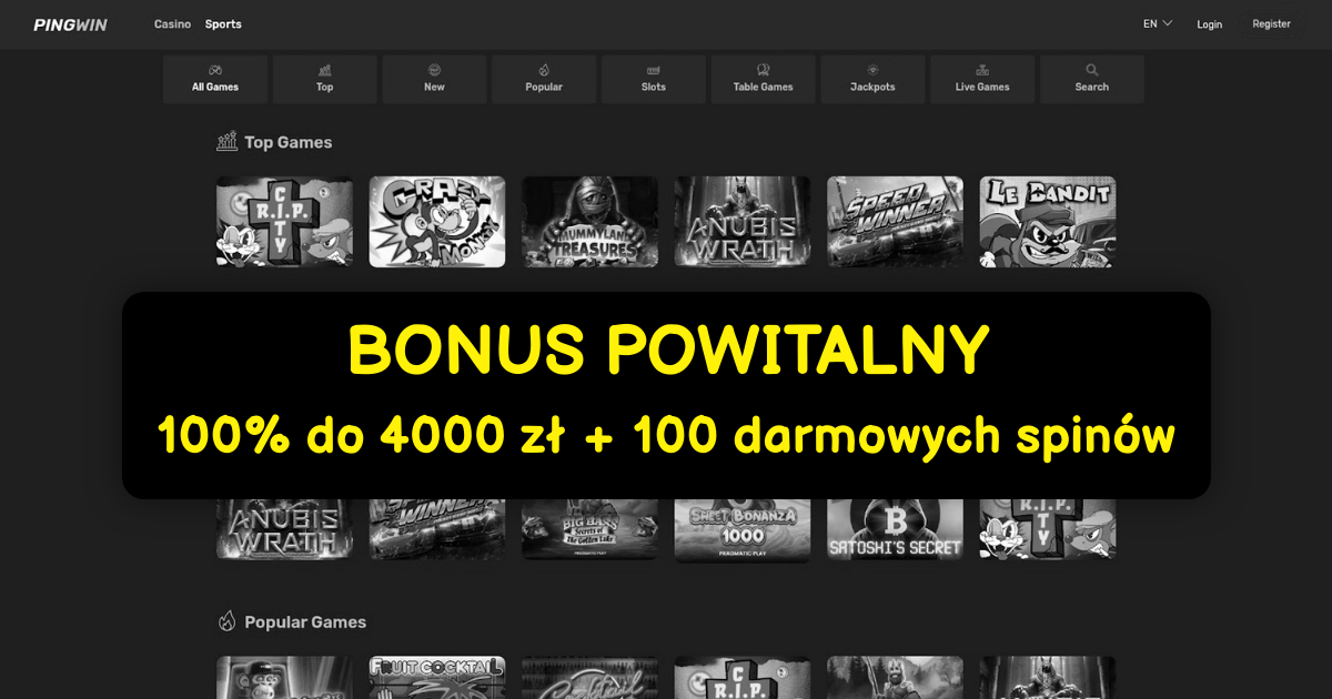 Pingwin Casino - Najlepsze Sloty Online | Oficjalna Strona